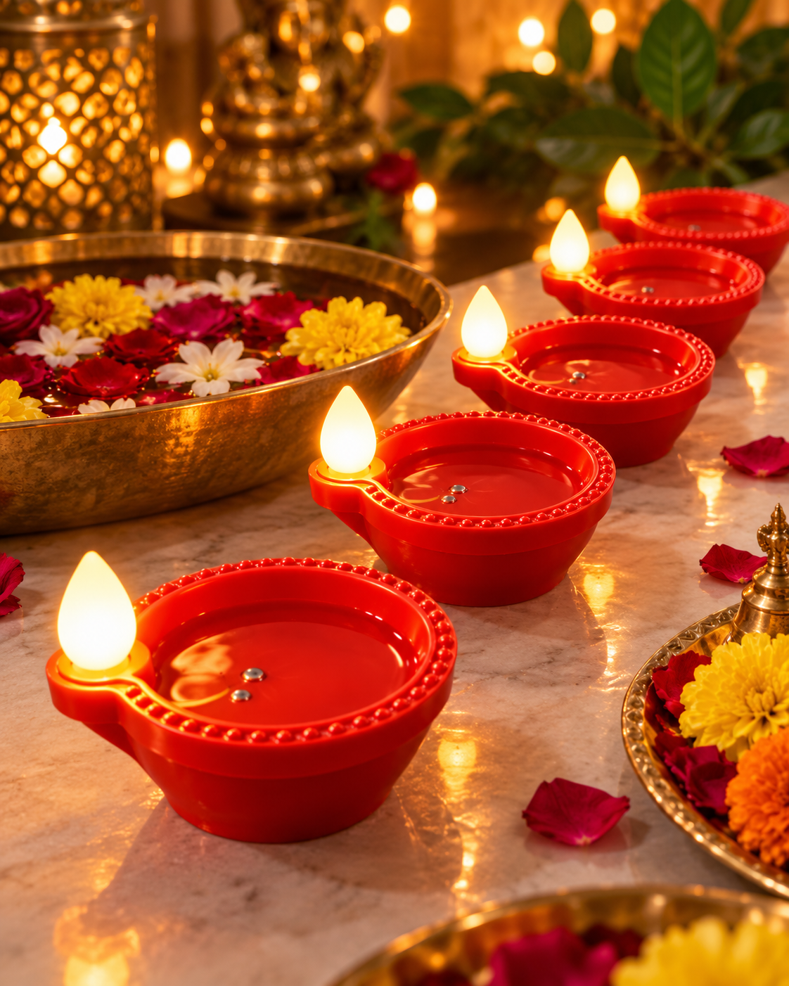 Water Diyas (12 pc) Best Quality